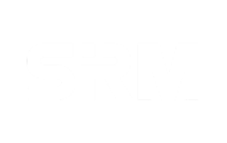 SRM construction all white logo